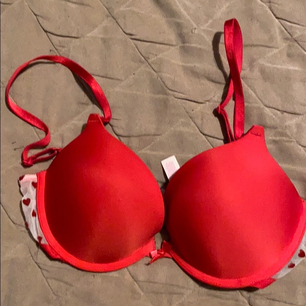Red bra